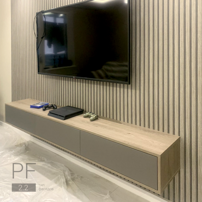 Подвесная тумба под телевизор