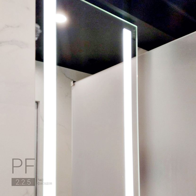 Зеркальные шкафы с подсветкой