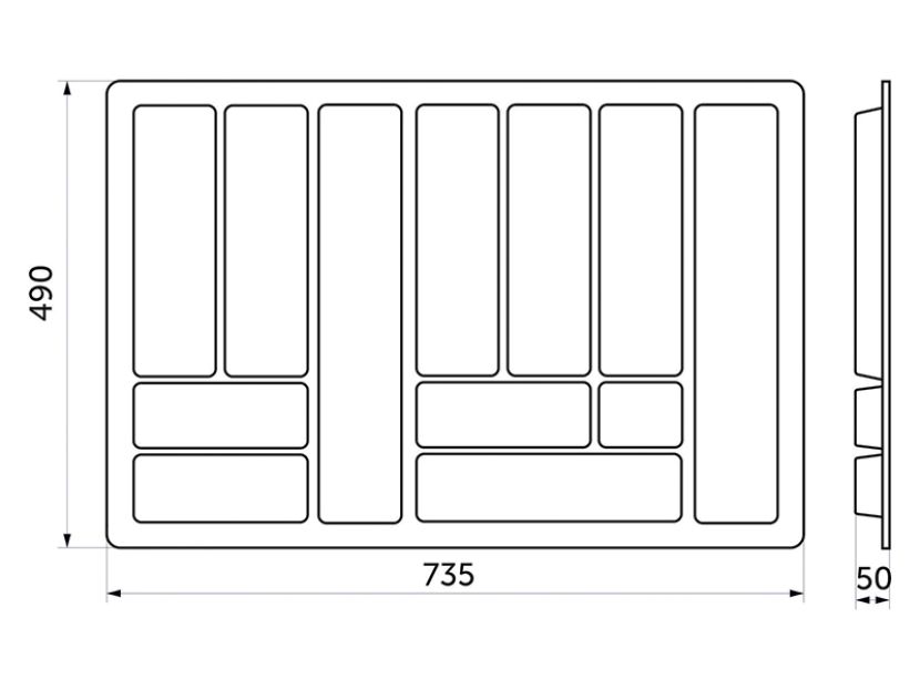 Вкладыши для столовых приборов Comfort