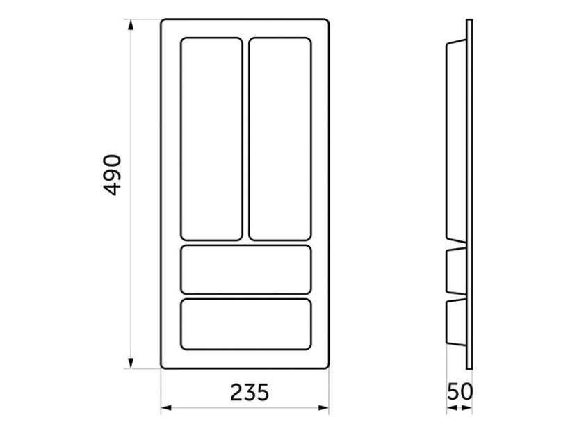 Вкладыши для столовых приборов Comfort