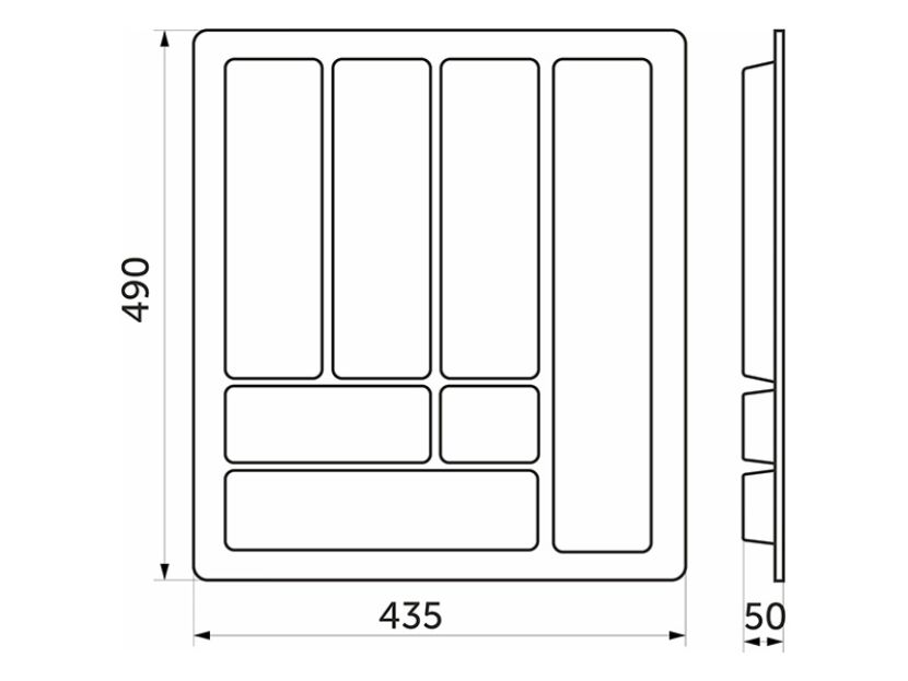 Вкладыши для столовых приборов Comfort