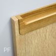 Высокий комод с распашными дверями F4D