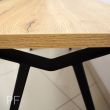 Стол Лофт с черными опорами