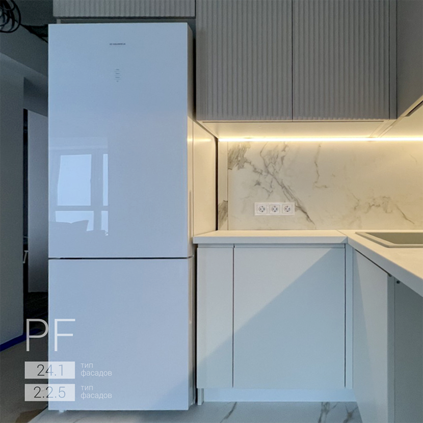 Двухцветная кухня