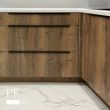 Кухня из ЛДСП древесного декора
