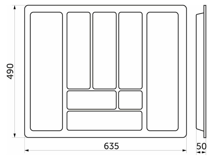 Вкладыши для столовых приборов Comfort