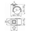 Колесо стандартное на площадке D40, D50