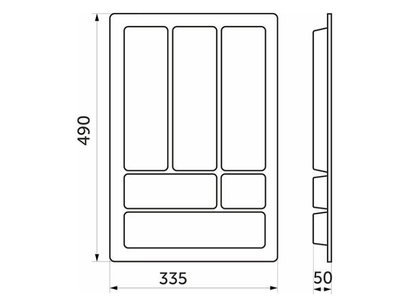 Вкладыши для столовых приборов Comfort