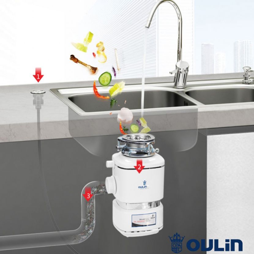 Измельчитель пищевых отходов Oulin KDS553