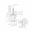 Ножка опорная накладная 