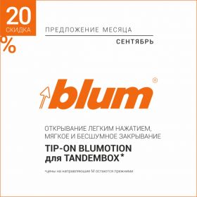 TIP-ON BLUMOTION для TANDEMBOX скидка 20%