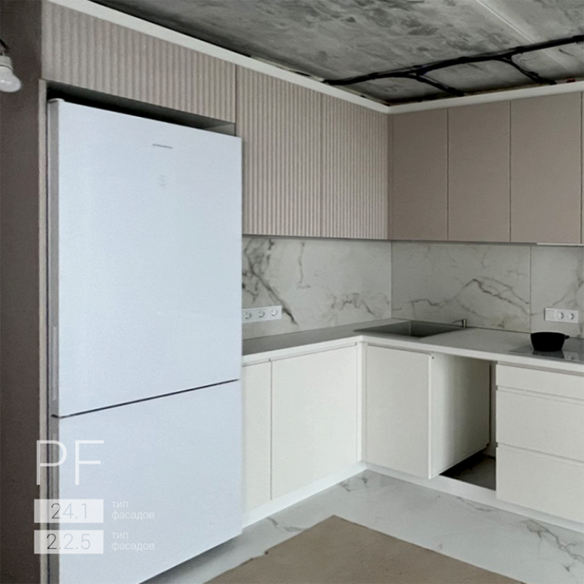 Двухцветная кухня