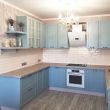 М20 / 1 Классическая кухня из массива ясеня
