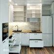 Белая кухня из акрила