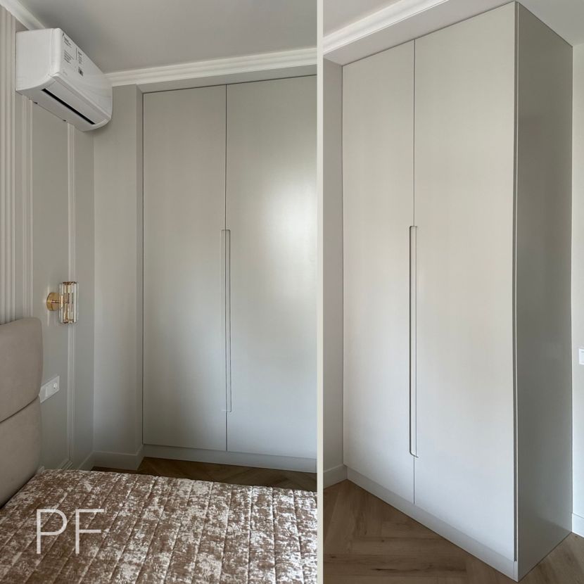 Двухстворчатый распашной шкаф