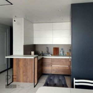 2.2 / 3 Три цвета в кухонном гарнитуре