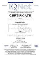 IQNet CERTIFICATE